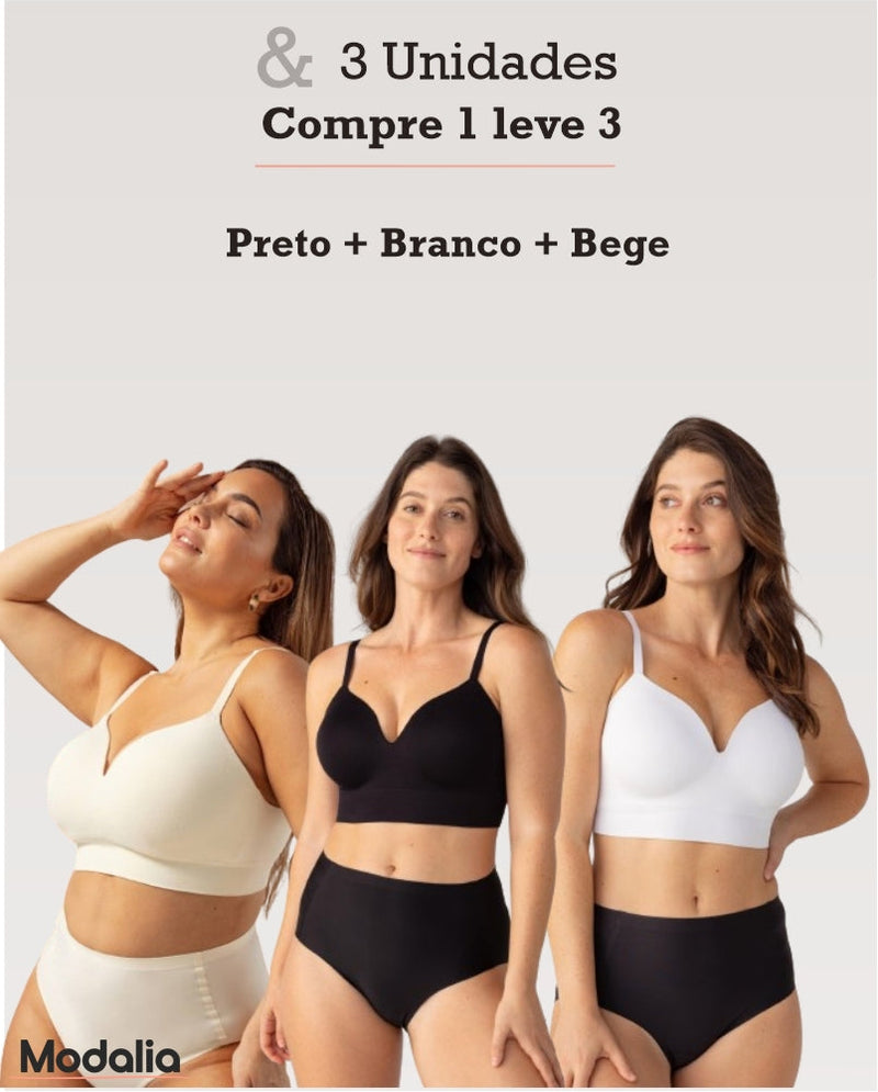 SUTIÃ MODELADOR PERFECTION (COMPRE 1 LEVE 3)