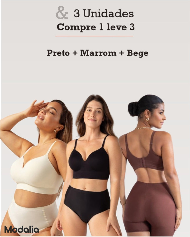 SUTIÃ MODELADOR PERFECTION (COMPRE 1 LEVE 3)